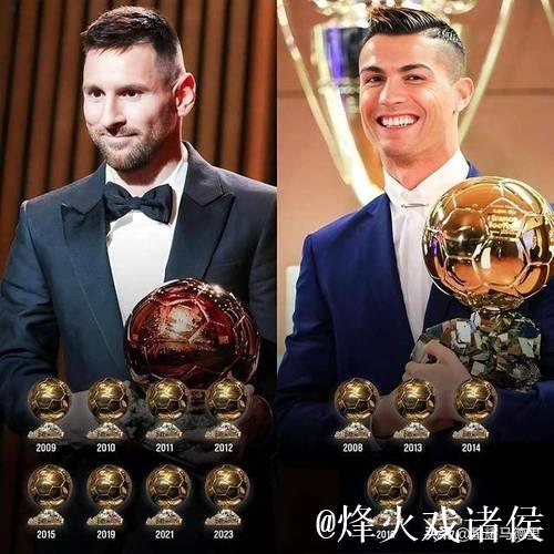 梅西登顶历史第一！C罗望尘莫及，38岁仍有望冲击第九座金球奖